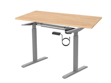Load image into Gallery viewer, 1-Motor Desk, Programmable with Solid Beech Hardwood Top