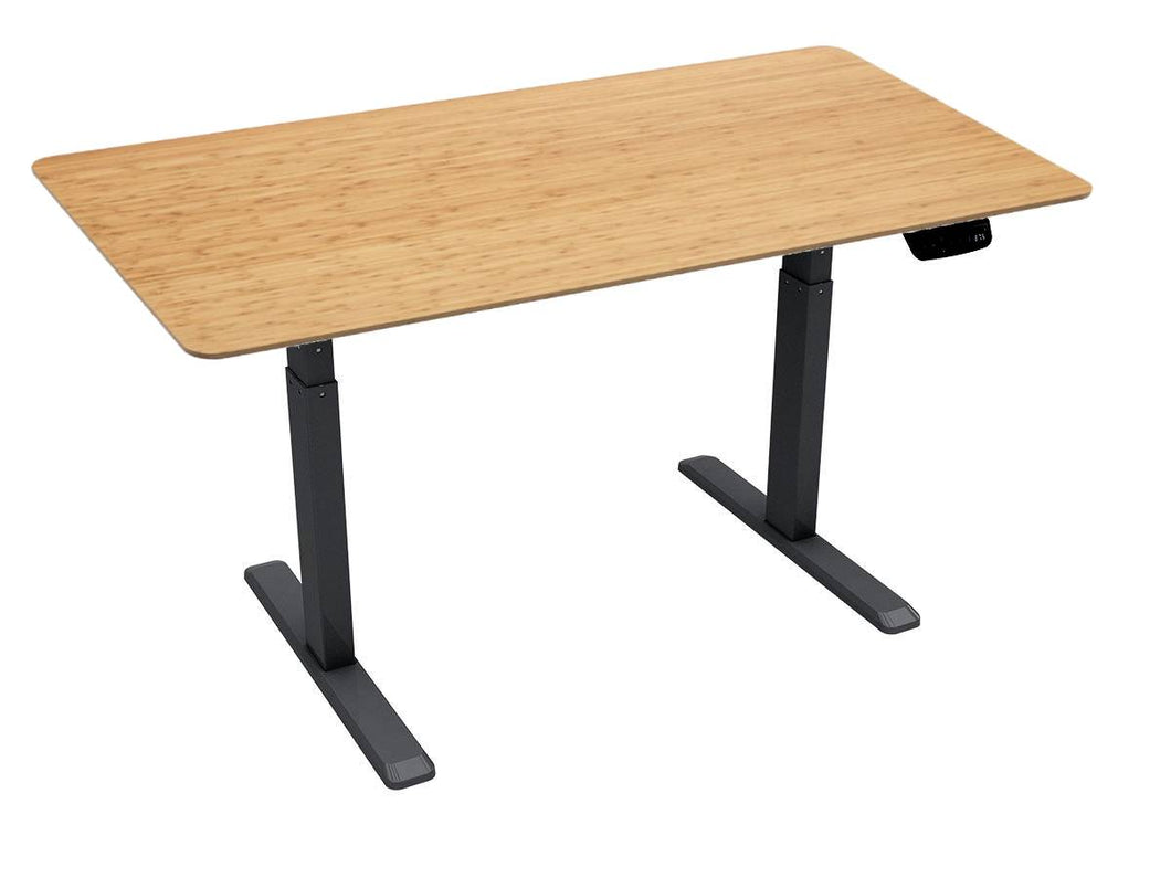 2-Motor Desk, Programmable with Bamboo Top