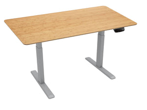 2-Motor Desk, Programmable with Bamboo Top