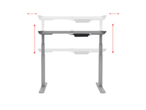 2-Motor Desk Frame, Programmable