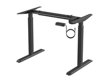 Load image into Gallery viewer, 1-Motor Desk, Programmable with 5ft Curved Top.