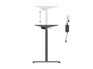 1-Motor Desk Frame, Programmable