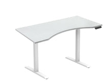 Load image into Gallery viewer, 1-Motor Desk, Programmable with 5ft Curved Top.