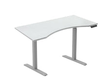 Load image into Gallery viewer, 1-Motor Desk, Programmable with 5ft Curved Top.