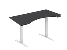 Load image into Gallery viewer, 1-Motor Desk, Programmable with 5ft Curved Top.