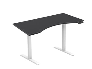 1-Motor Desk, Programmable with 5ft Curved Top.